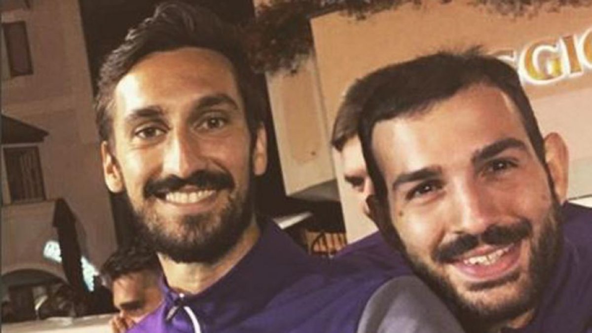 Astori y Saponara, en una imagen de Instagram.-EL PERIÓDICO