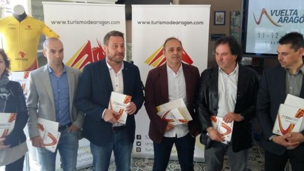 Presentación de la Vuelta a Aragón-TWITTER GOBIERNO DE ARAGÓN