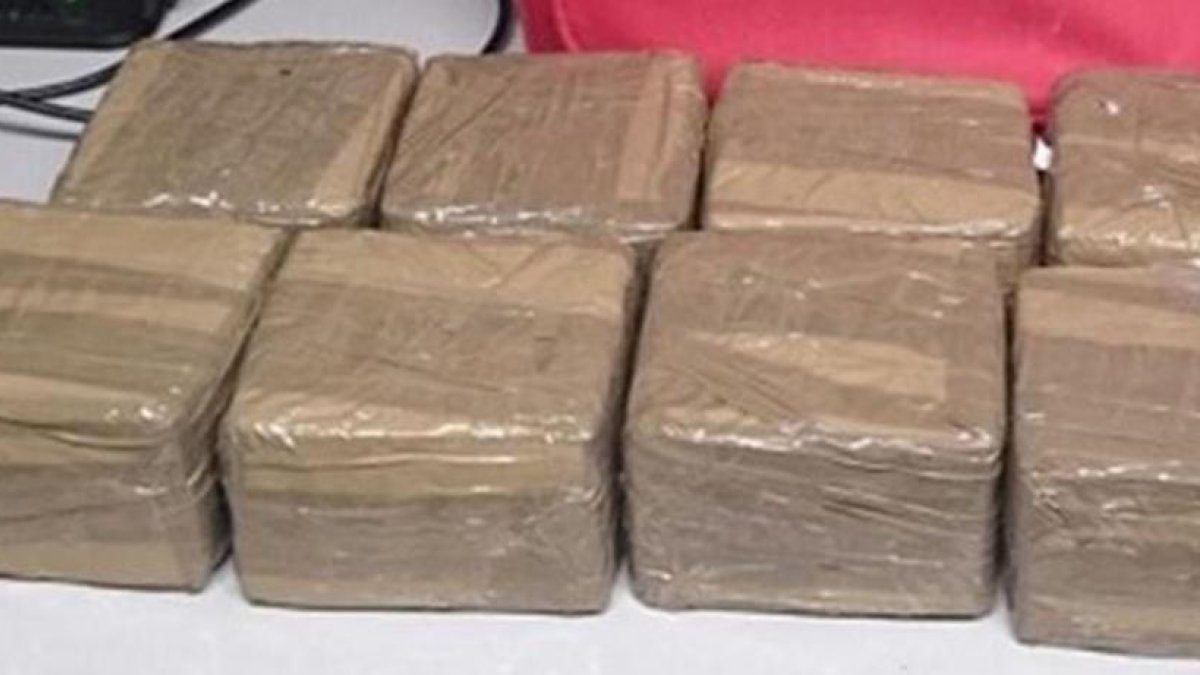 Droga incautada por la Guardia Civil.-ECB