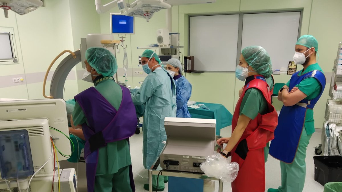 El HUBU incorpora tres nuevas técnicas de radiofrecuencia contra el dolor crónico. ECB