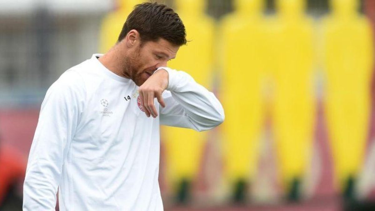 Xabi Alonso.-AFP / CHRISTOF STACHE