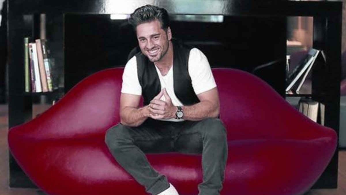 David Bustamante, durante un posado para EL PERIÓDICO.-DANNY CAMINAL