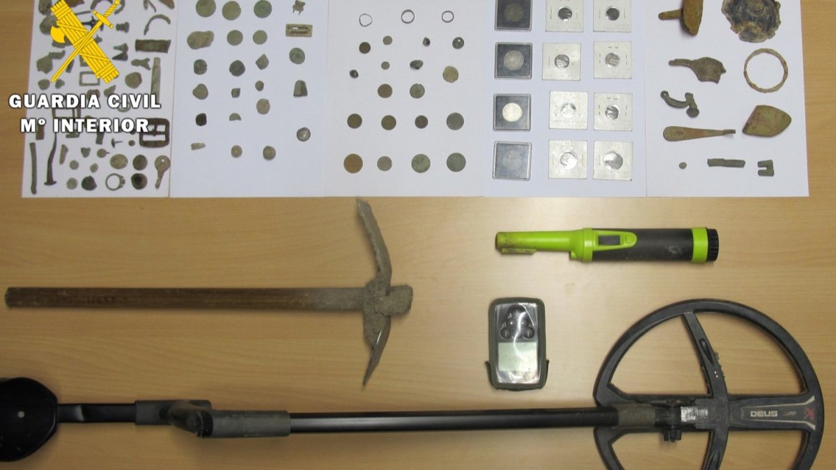 Objetos recuperados en Álava. GUARDIA CIVIL