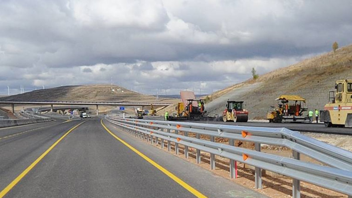 Vista general del tramo en el que se desarrollan las obras.-ISRAEL L. MURILLO