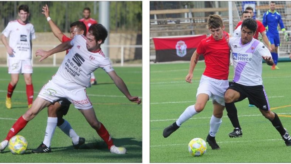 Seat Arlanzón y Real Burgos se enfrentan hoy en San Amaro.-ISRAEL L. MURILLO