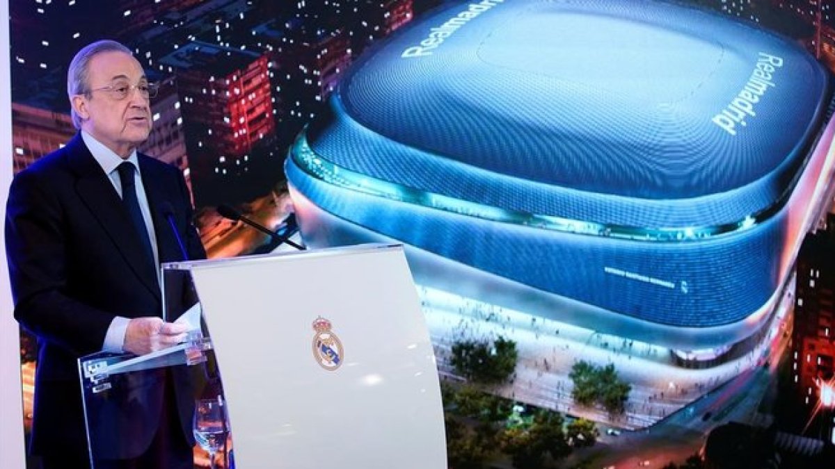 El presidente del Real Madrid, Florentino Pérez.-REUTERS / JUAN MEDINA