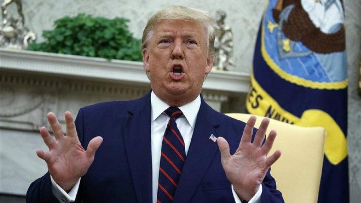 Donald Trump.-AP / EVAN VUCCI