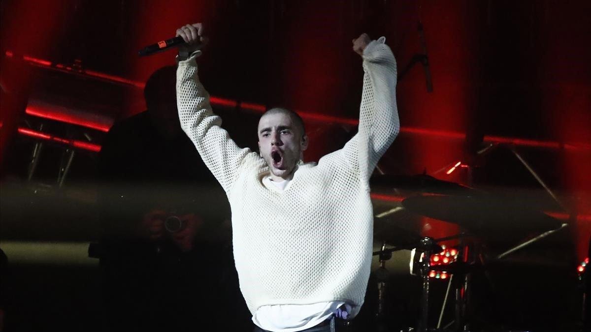 Husky, cantante de hip hop, uno de los más populares en Rusia.-ARTYOM GEODAKYAN / TASS