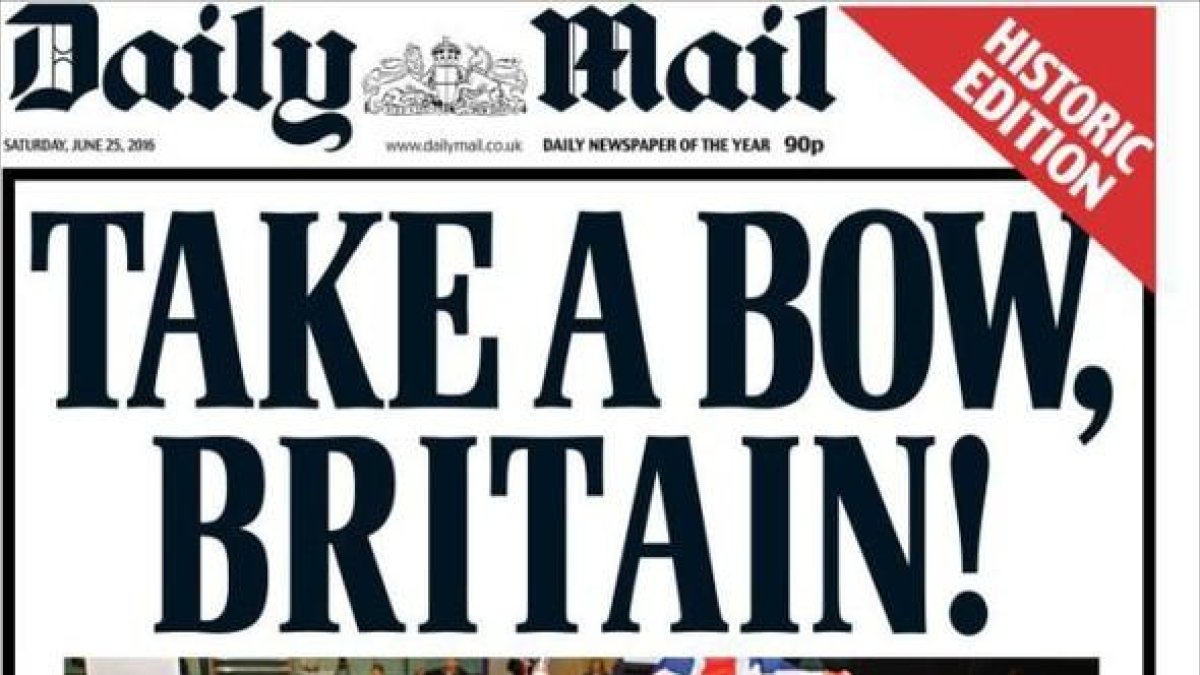 La portada del 'Daily Mail'.-