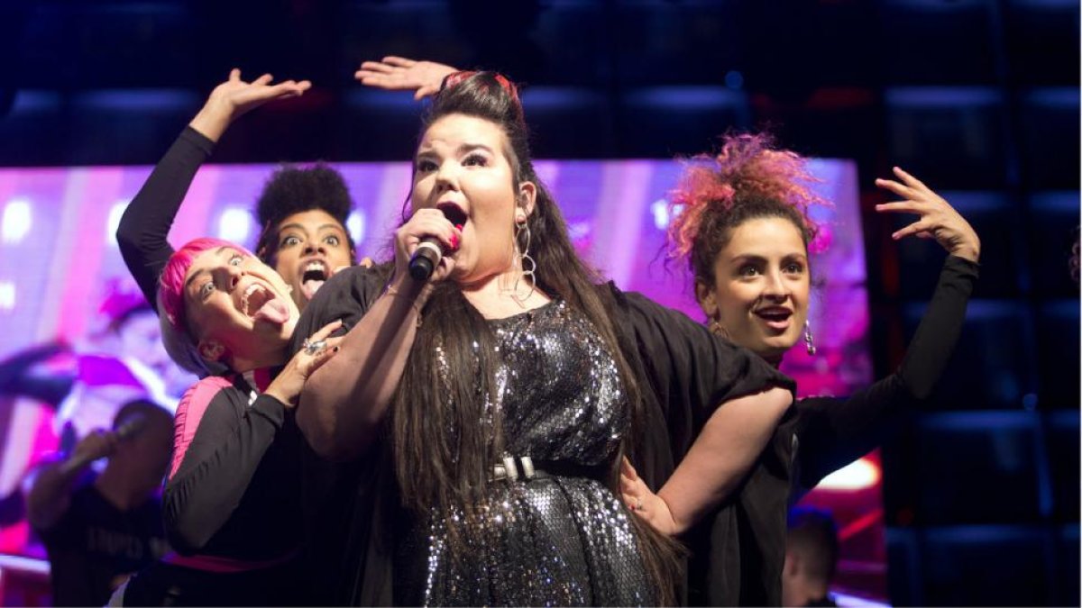 Netta Barzilai, representante de Israel y ganadora del Festival de Eurovisión 2018.-/ AP
