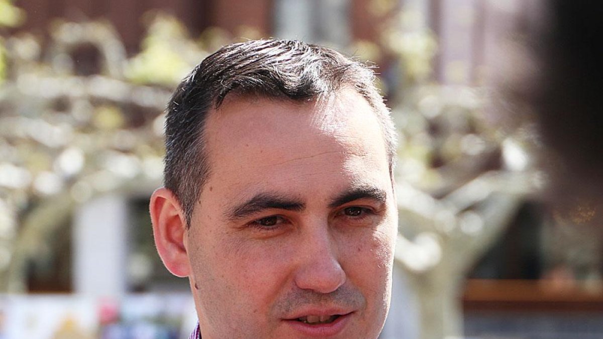 Álvaro Morales, alcalde de la capital burebana.-PSOE