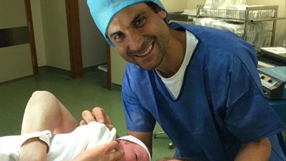 David Ferrer y su mujer, Marta Tornel, presentan a su primer hijo en Instagram.-INSTAGRAM