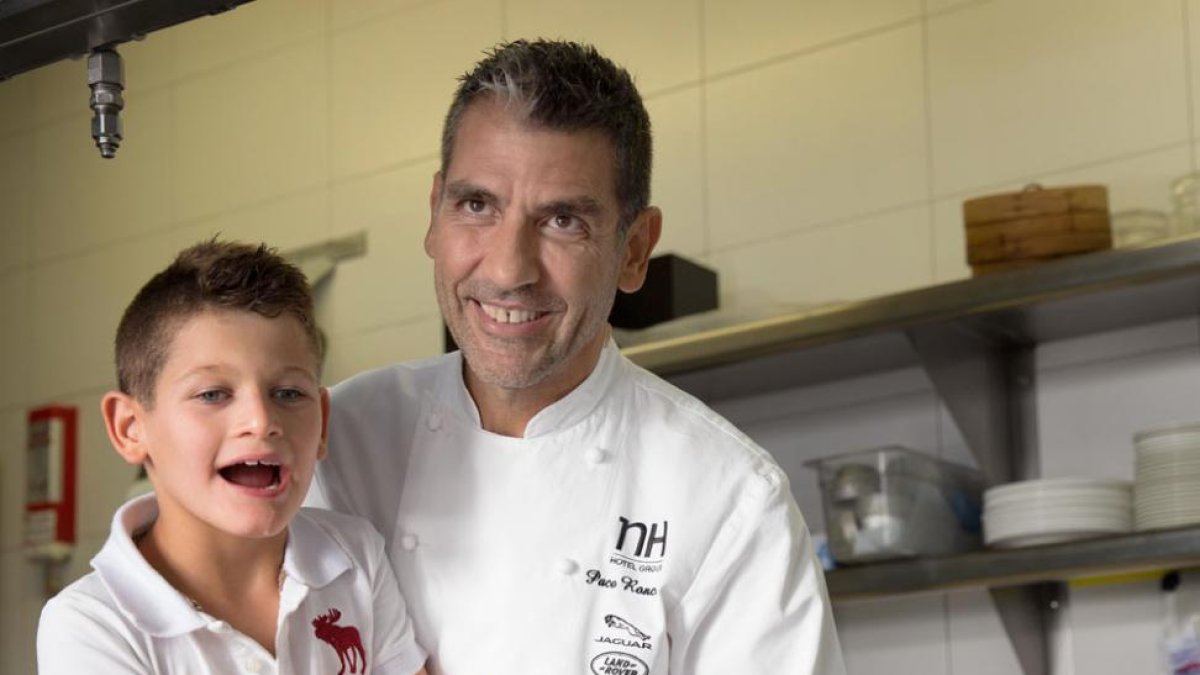 Paco Roncero fue otro de los grandes chefs que quiso participar-FOTOS: SERGIO PEÑA