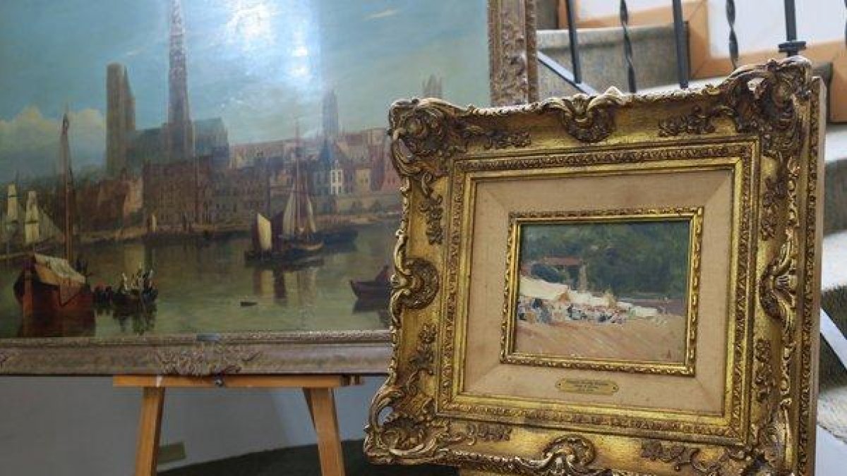 La pintura parte de la producción que el artista (1863-1923).-EFE