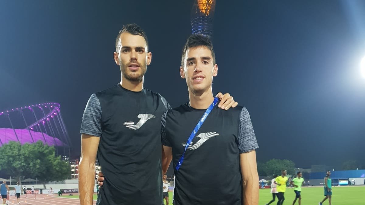 Dani Arce y Jesús Gómez. ECB