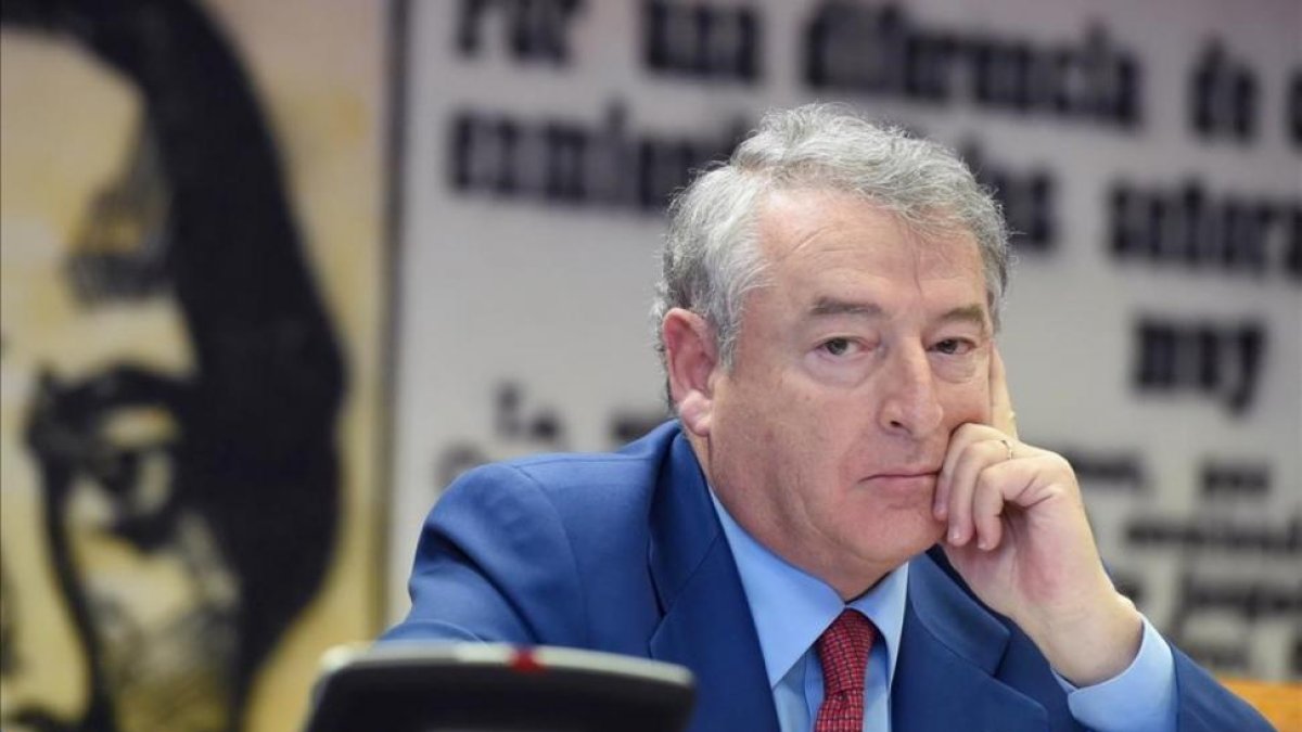 El actual presidente de RTVE, José Antonio Sánchez.-/ FERNANDO VILLAR / EFE