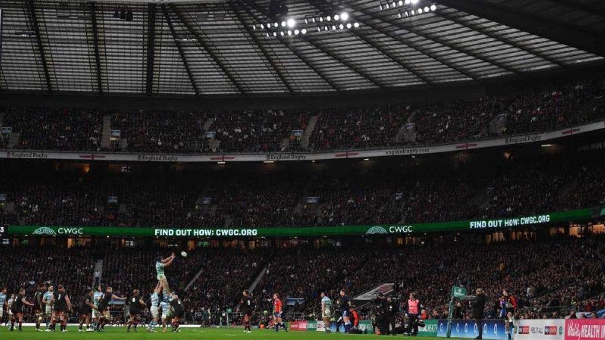 Vista general del partido entre Rusia y Argentina.-AFP / BEN STANSALL