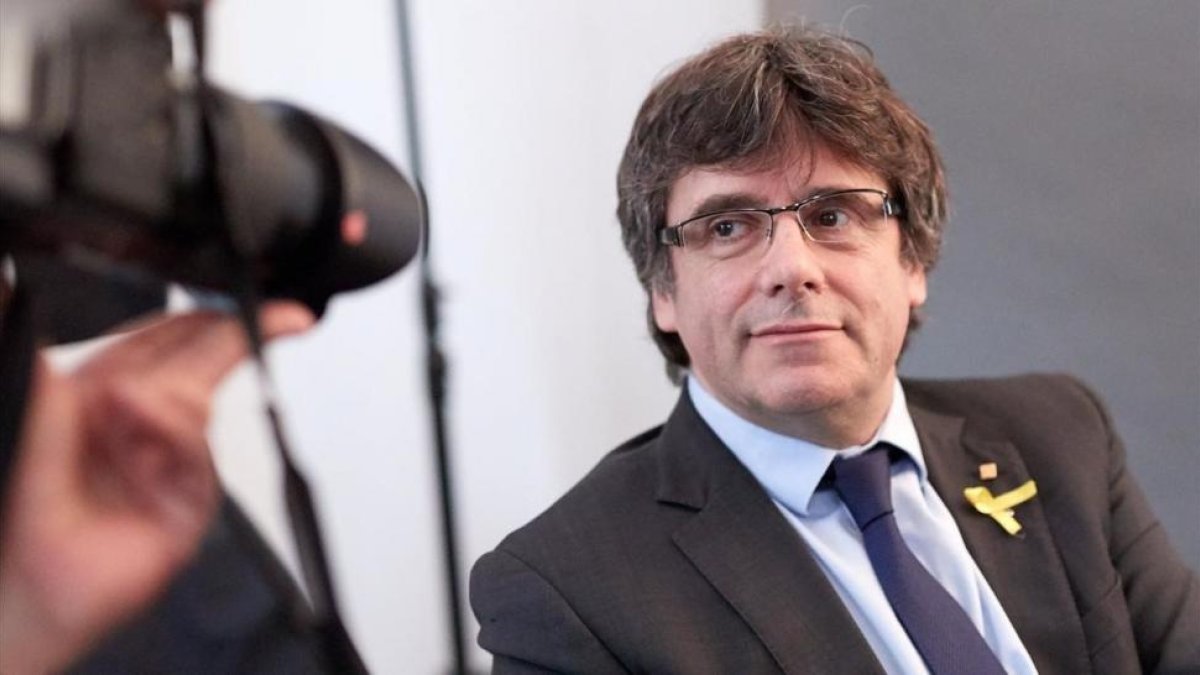 El expresidente de la Generalitat Carles Puigdemont, en Berlín, esta semana.-/ EFE / HAYOUNG JEON
