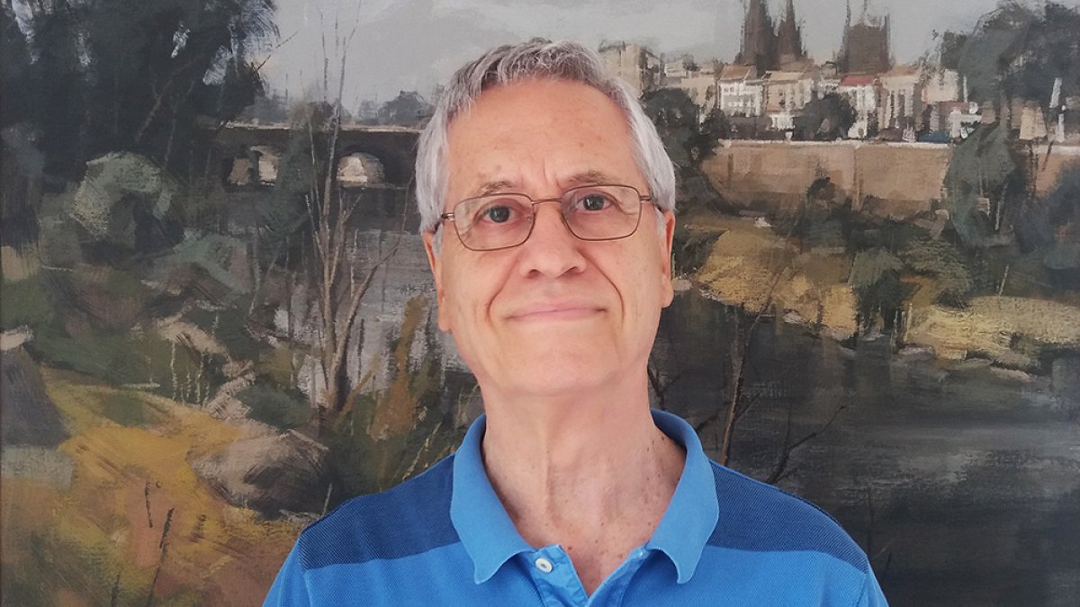 El escritor burgalés Jesús Carazo. ECB