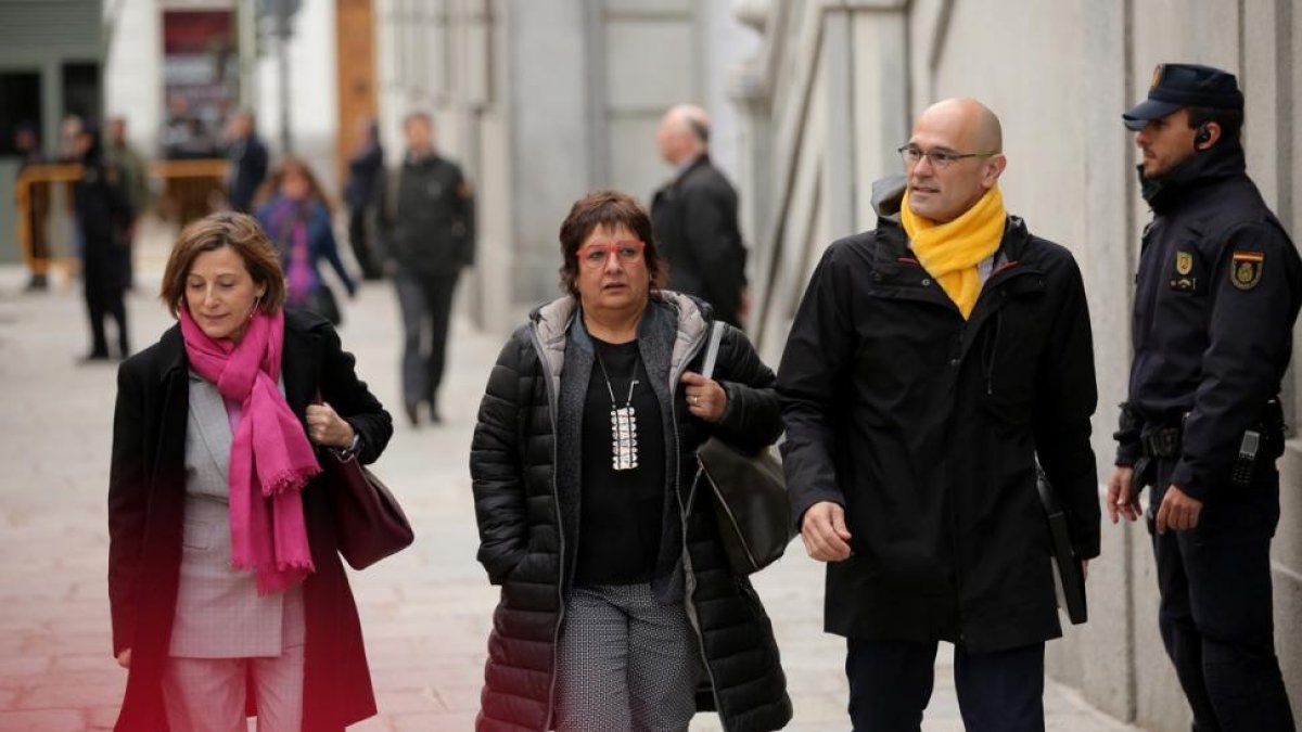 Forcadell, Bassa y Romeva-JL ROCA