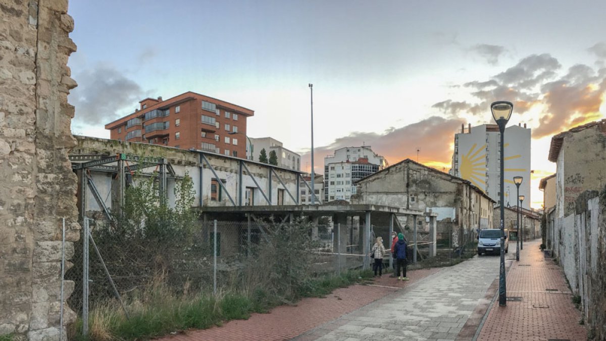 Las obras del edificio municipal en el pueblo antiguo de Gamonal se inician esta semana. I. L. MURILLO