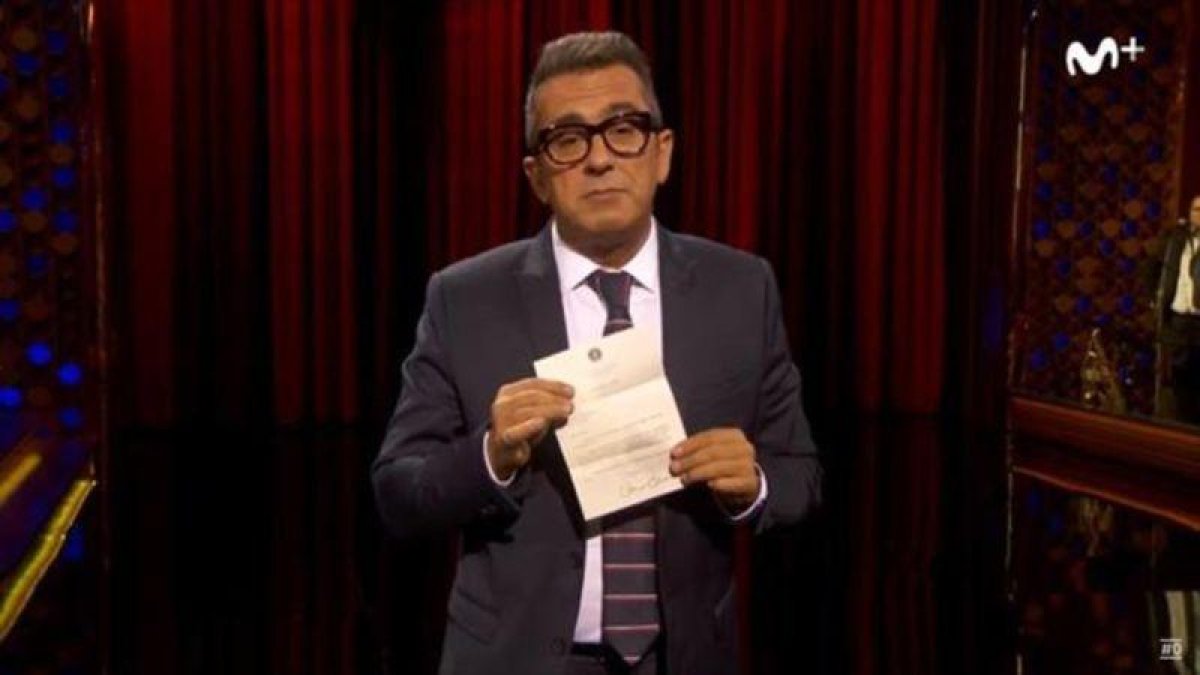 Andreu Buenafuente, en una imagen del programa de #0 'Late motiv'.-MOVISTAR+