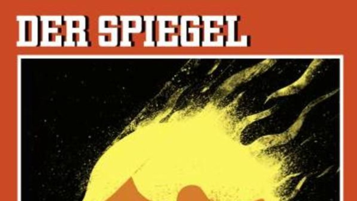 Portada de 'Der Spiegel' sobre Trump y el cambio climático.-