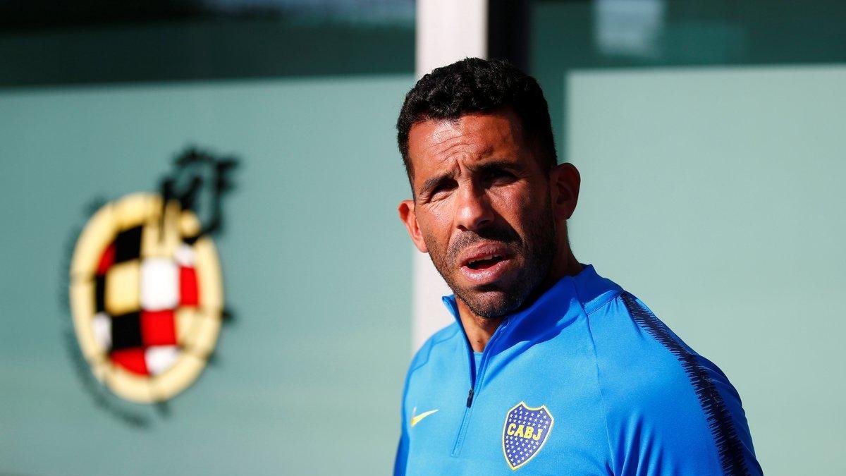 Carlos Tevez.-REUTERS / JAVIER BARBANCHO