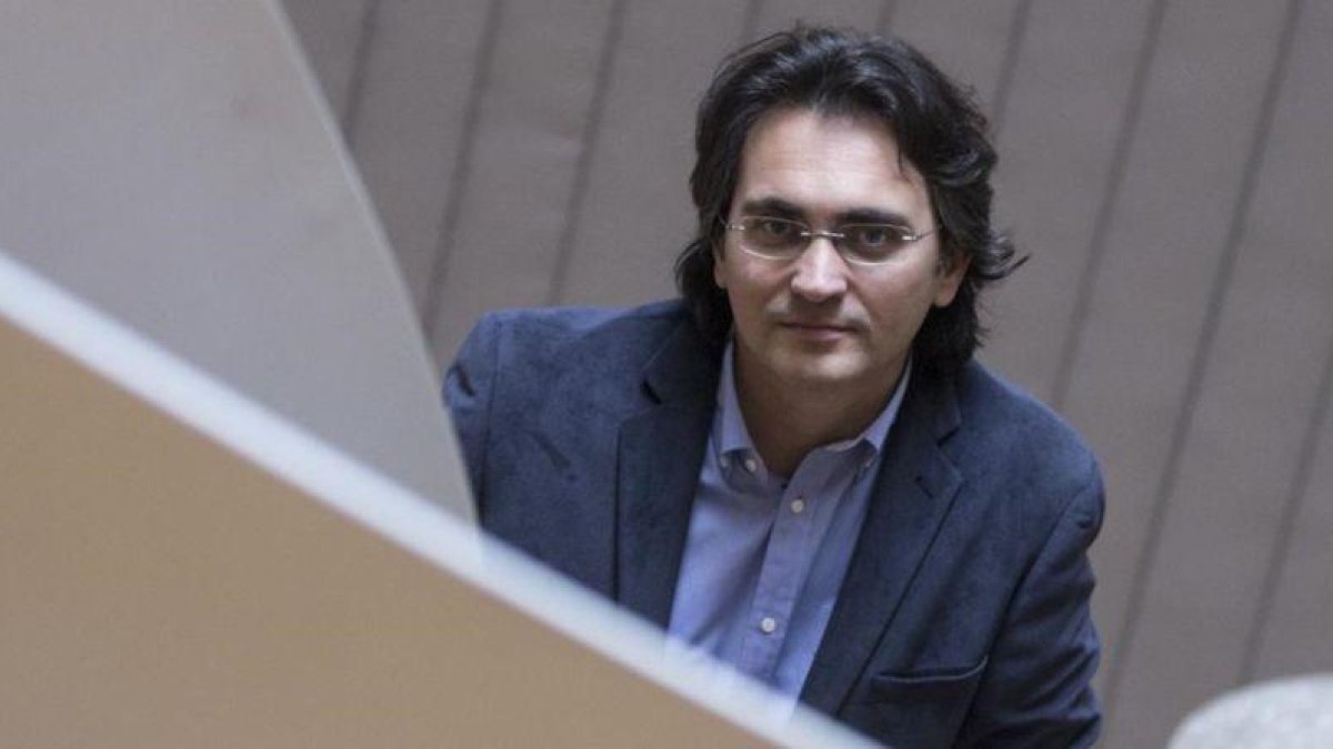 Gonzalo Torné, en un céntrico hotel de Barcelona.-EFE / QUIQUE GARCÍA