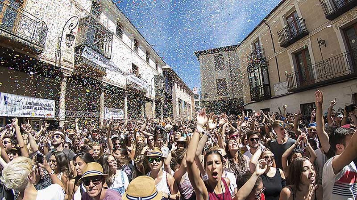 La plaza del Trigo de Aranda volverá a ser uno de los escenarios calientes del festival.-Sonorama-Jacobo Reventa