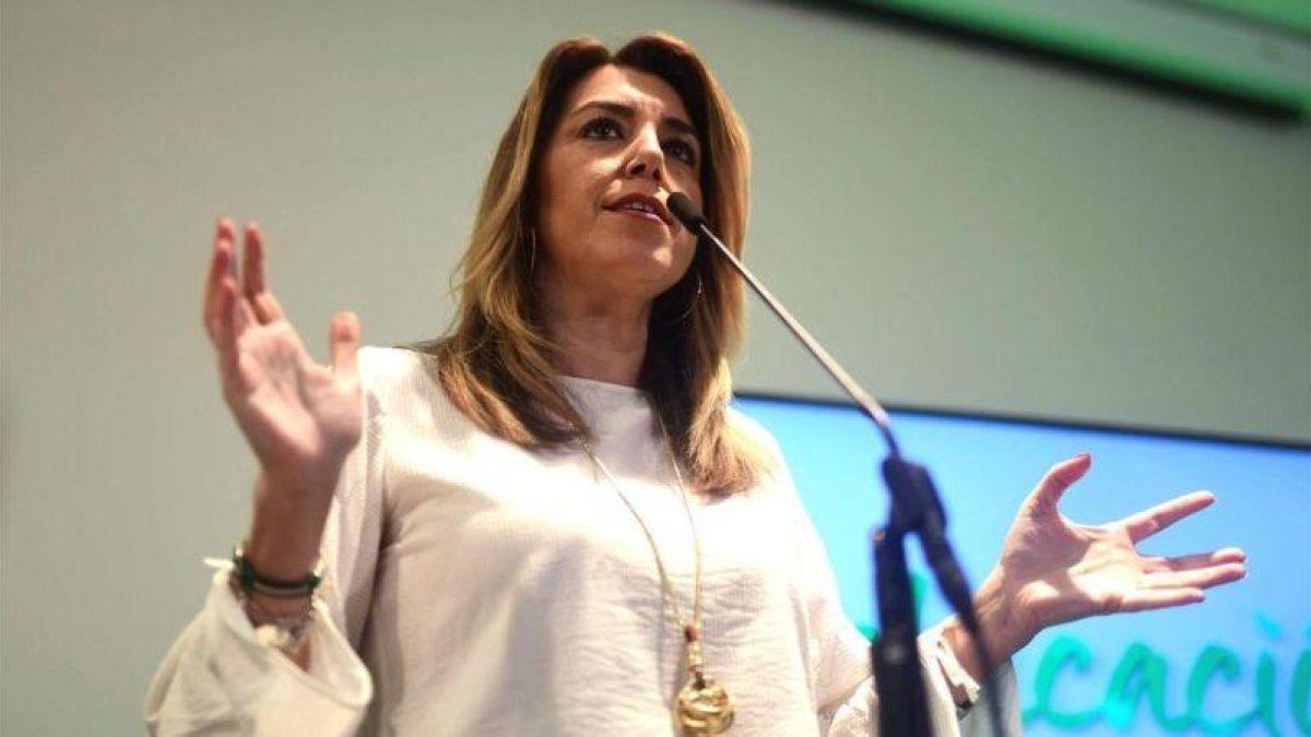 La presidenta de la Junta de Andalucía, Susana Díaz.-EFE / RAFA ALCAIDE
