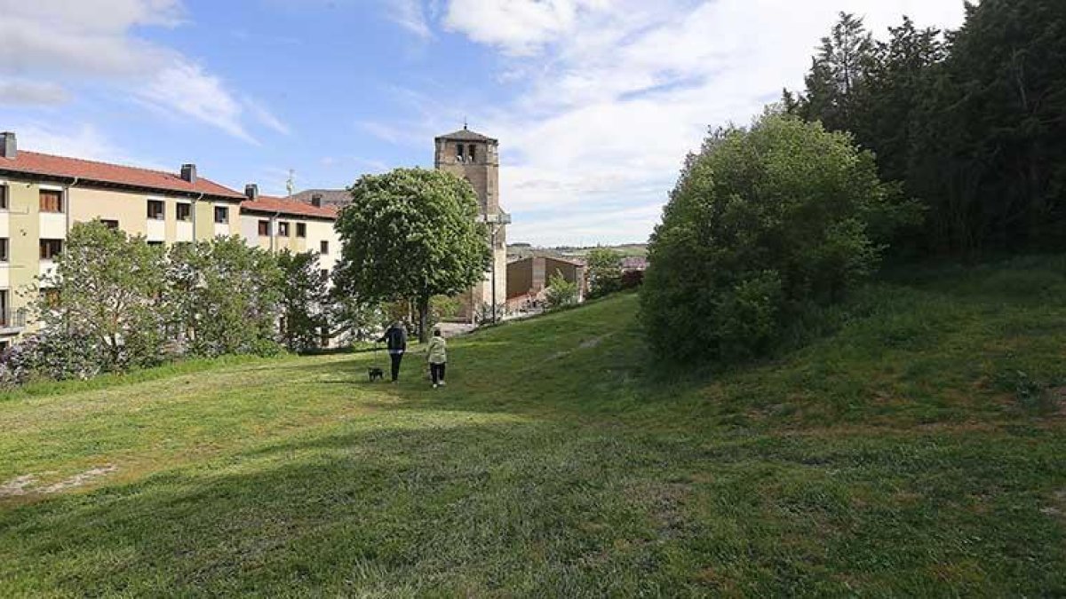 Espacio en el que se desarrollará una de las plantaciones de arbustos y plantas aromáticas.-RAÚL G. OCHOA