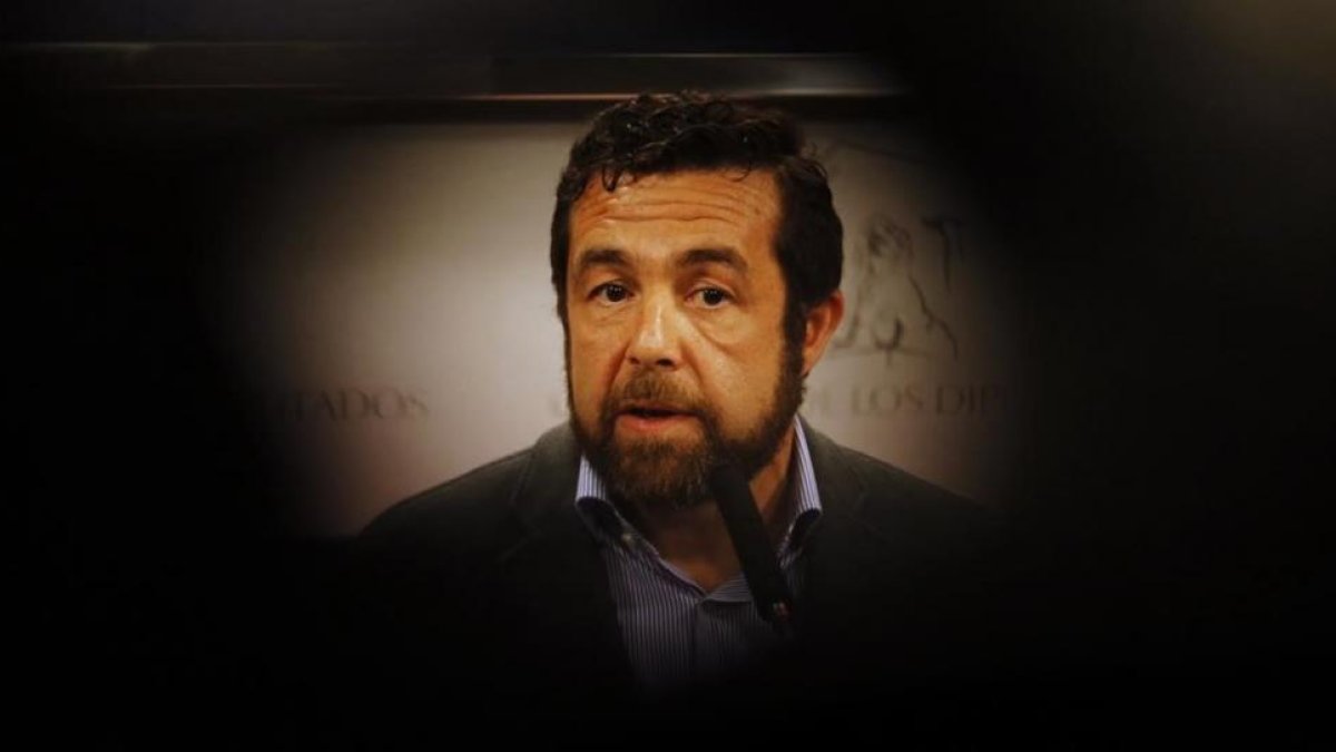 El secretario general del grupo de Ciudadanos en el Congreso, Miguel Gutiérrez.-AGUSTÍN CATALAN