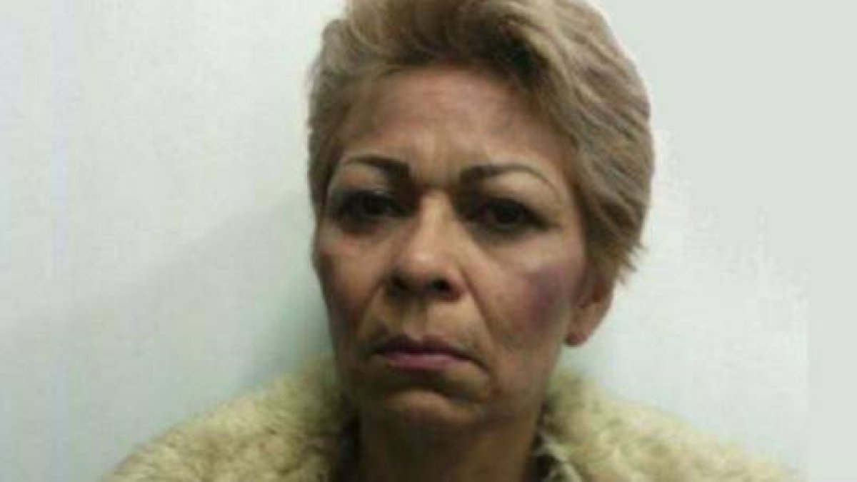 Ana Patiño, exesposa del líder del cártel de los Caballeros Templarios.-