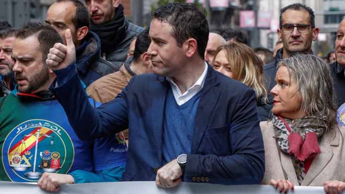 Teodoro García Egea: No me gusta ver la Puerta del Sol llena de perroflautas.-EMILIO NARANJO