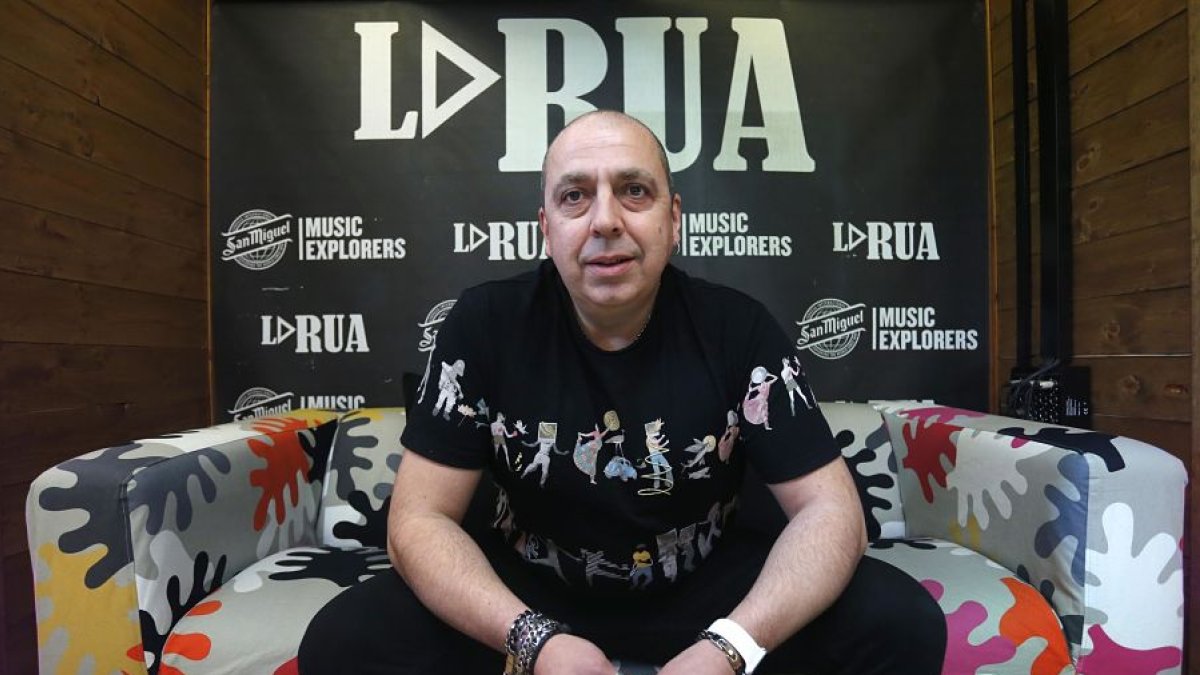 José Sancho, más conocido como Jacho, responsable de La Rúa. SANTI OTERO