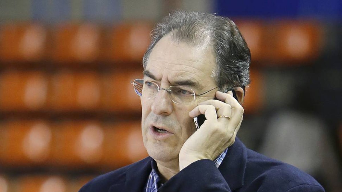 Miguel Ángel Benavente, presidente del CB Tizona Autocid.-RAÚL OCHOA