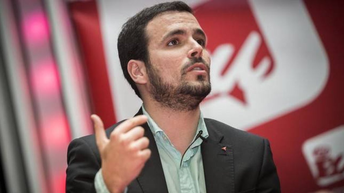 Alberto Garzón, candidato de IU a la presidencia del Gobierno.-Foto: MIGUEL LORENZO