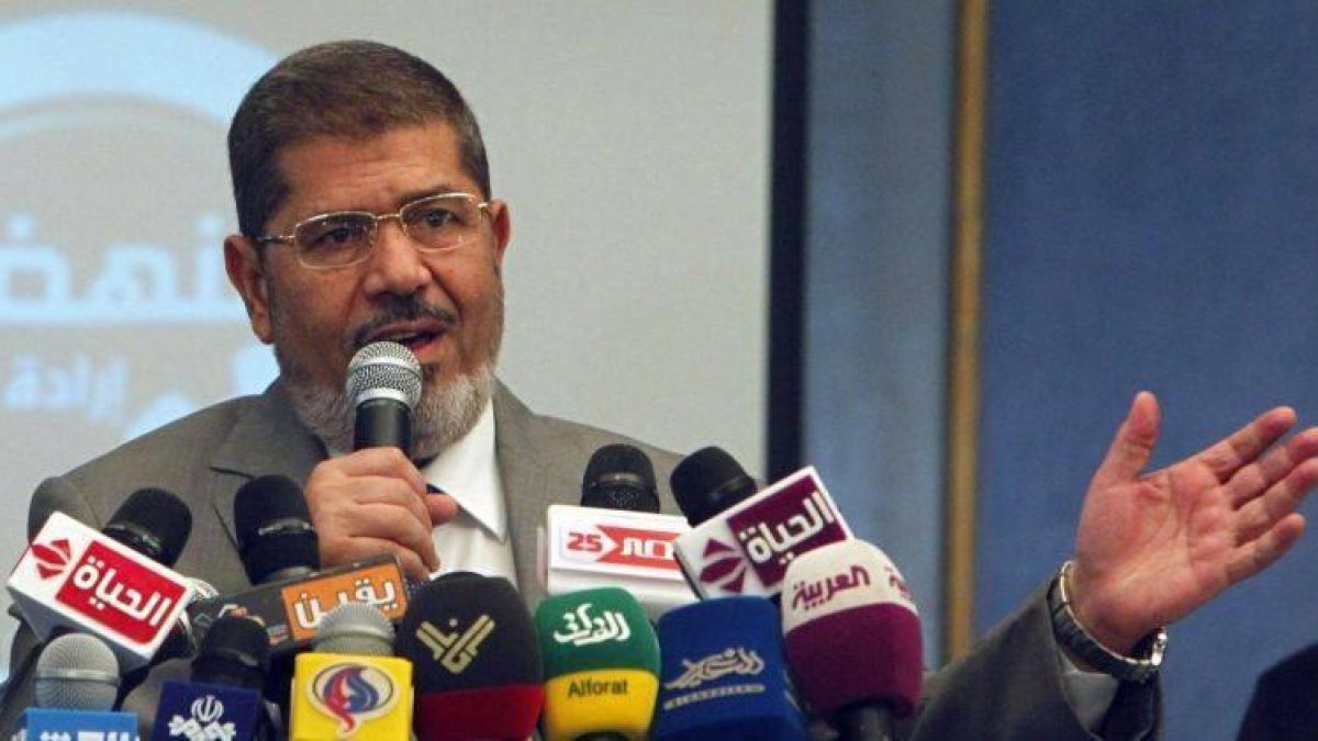 El expresidente de Egipto, Mohamed Mursi.-