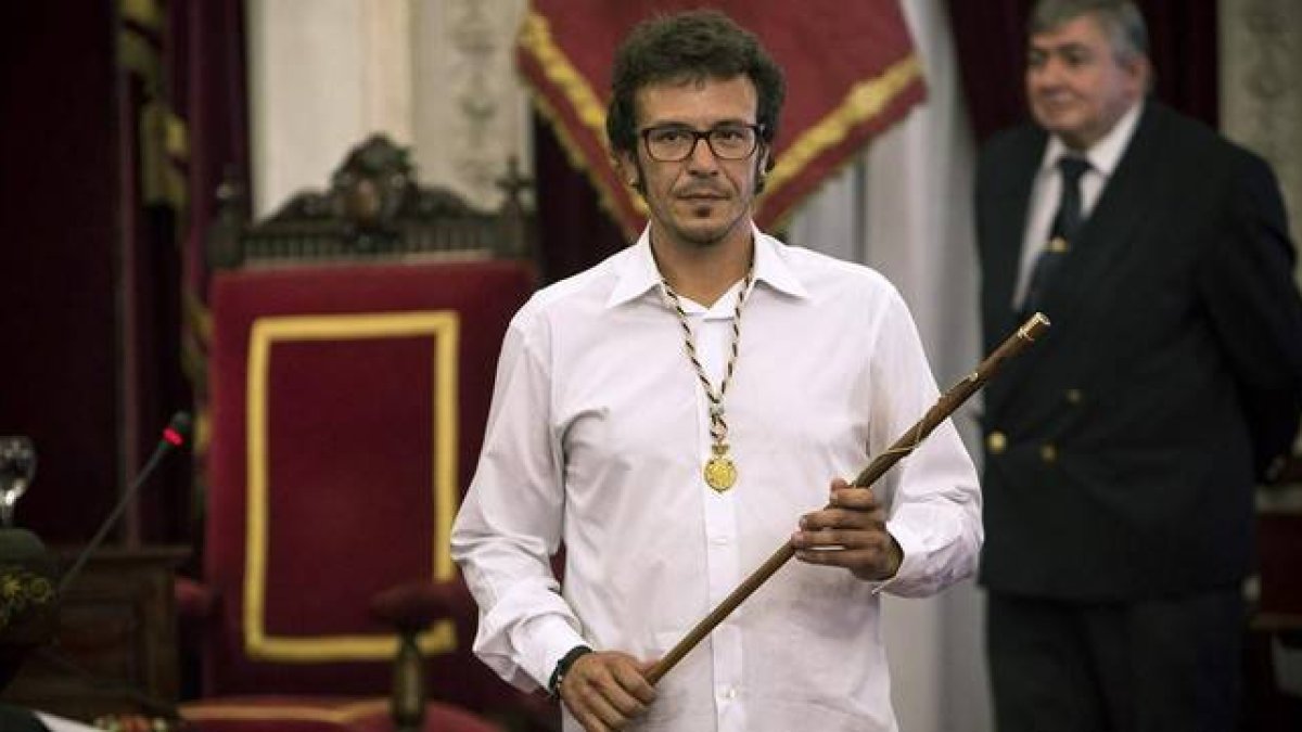 El alcalde de Cádiz, Jose María González 'Kichi'.-ROMÁN RÍOS / EFE