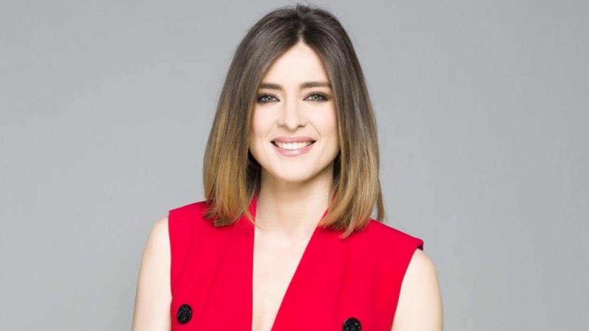 La periodista catalana Sandra Barneda, copresentadora del programa de Tele 5 'Hable con ellas'.-