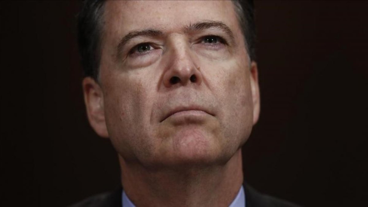 James Comey, en una audiencia en el Senado, en Washington, el 3 de mayo.-CAROLYN KASTER