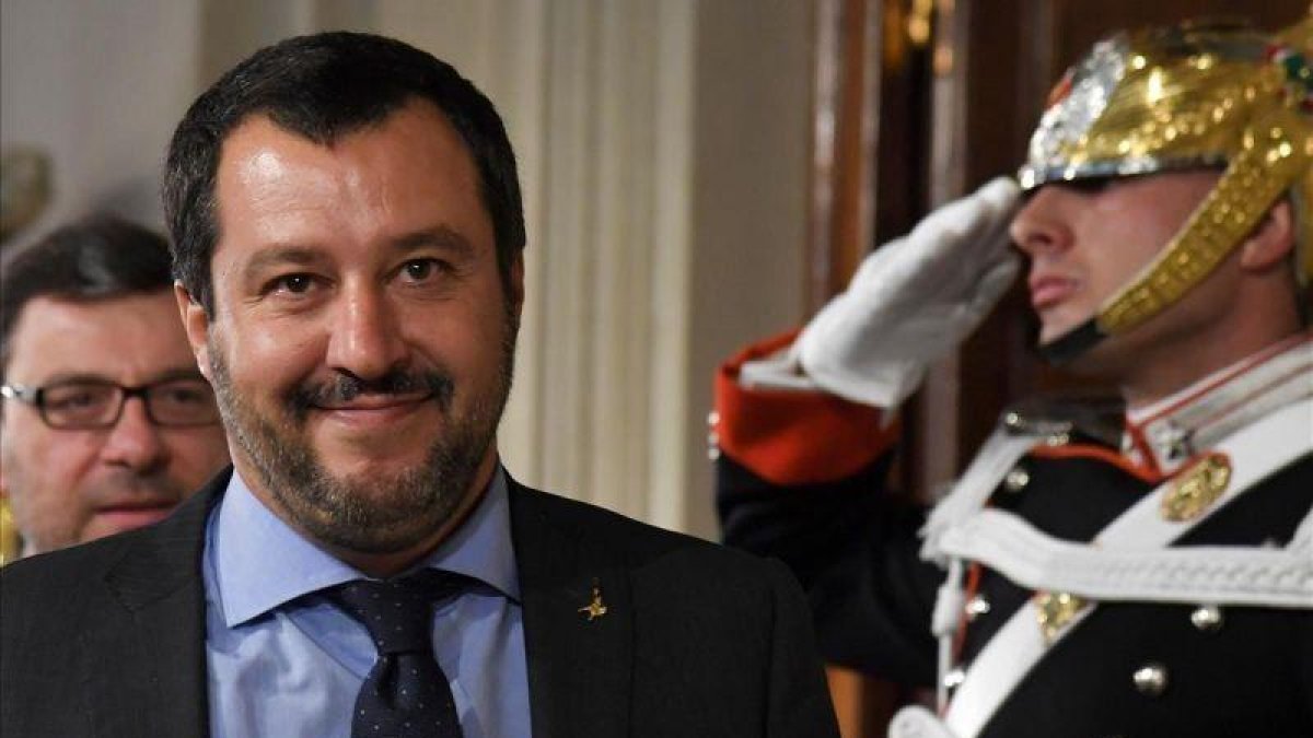 Matteo Salvini.-AFP / ANDREAS SOLARO