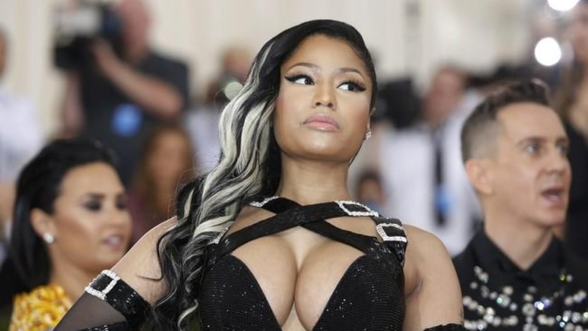 La rapera Nicki Minaj, en la gala Met del 2016.-AGENCIAS