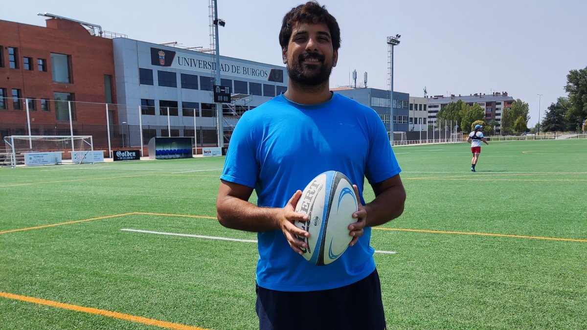 Federico Stein, nuevo jugador del Recoletas Burgos Universidad de Burgos. ECB