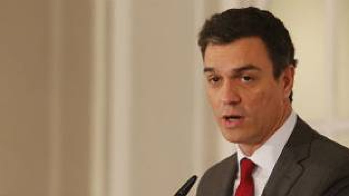 Pedro Sánchez.-Foto: AGUSTÍN CATALÁN