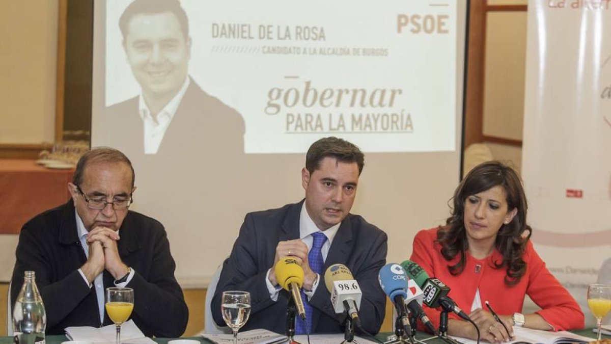 Antonio Fernández Santos, Daniel de la Rosa y Nuria Barrio.-ICAL