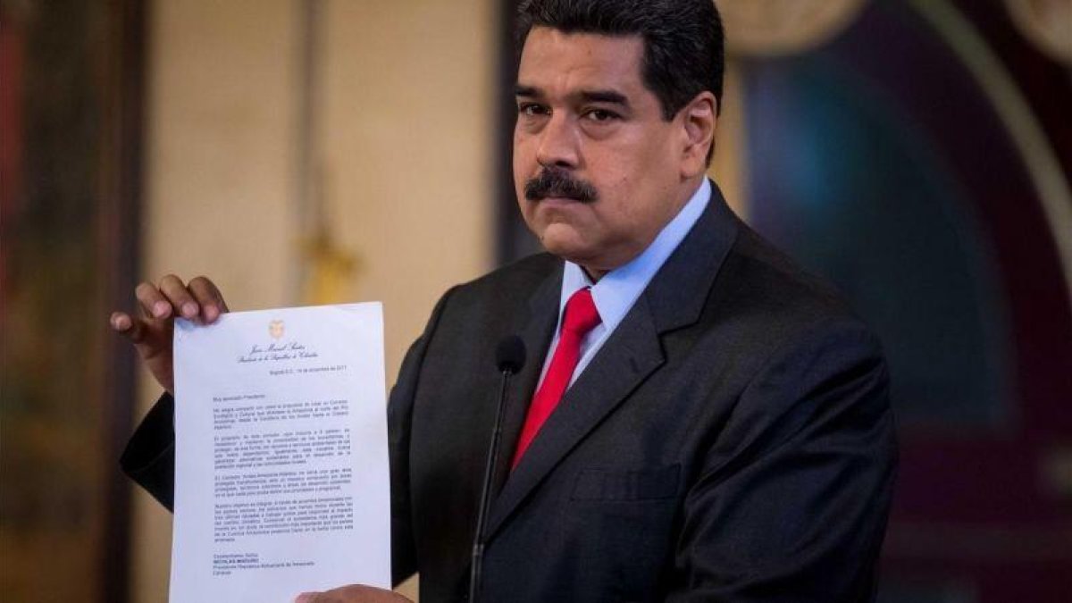 El presidente de Venezuela,  Nicolás Maduro.-EFE / MIGUEL GUTIÉRREZ