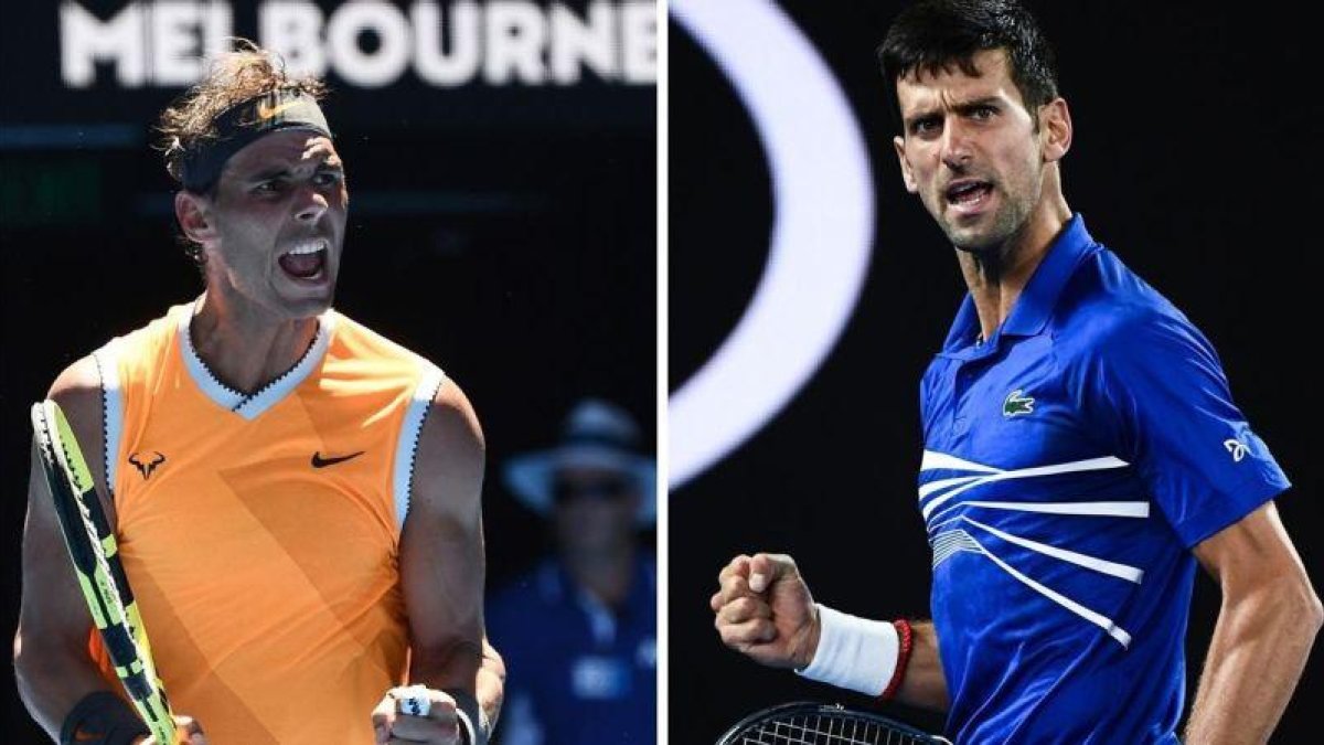Nadal y Djokovic jugarán otro clásico del tenis en la final de Australia.-AFP / JEWEL SAMAD
