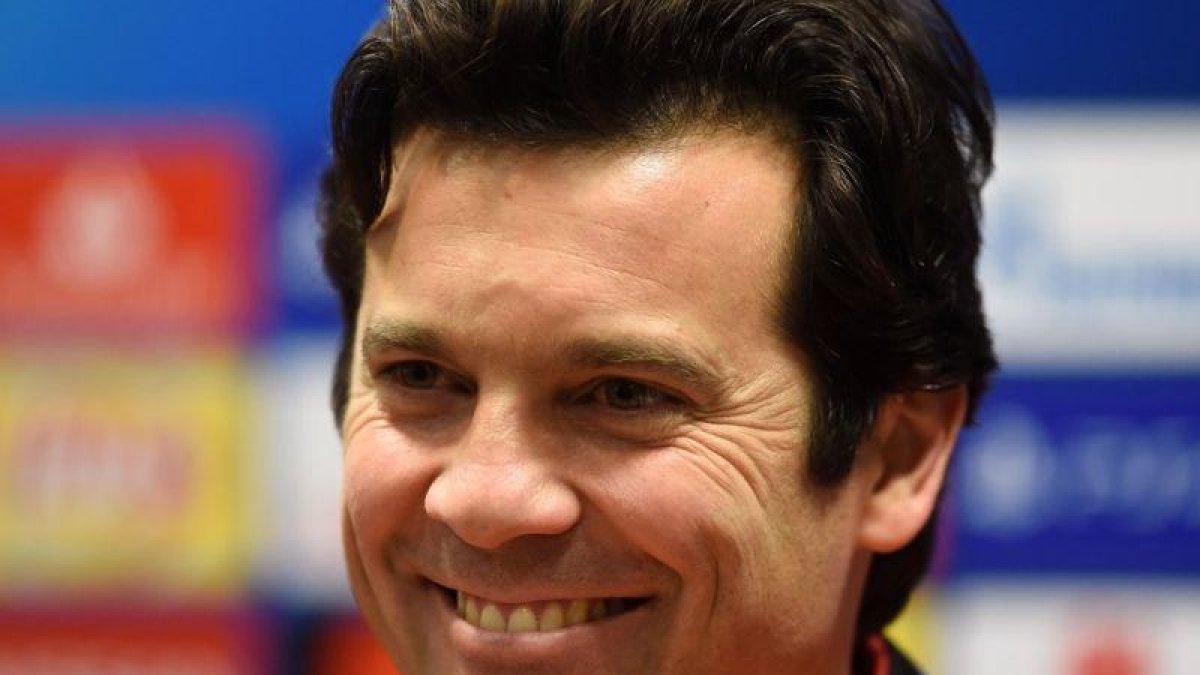Santiago Solari, entrenador del Real Madrid.-AFP